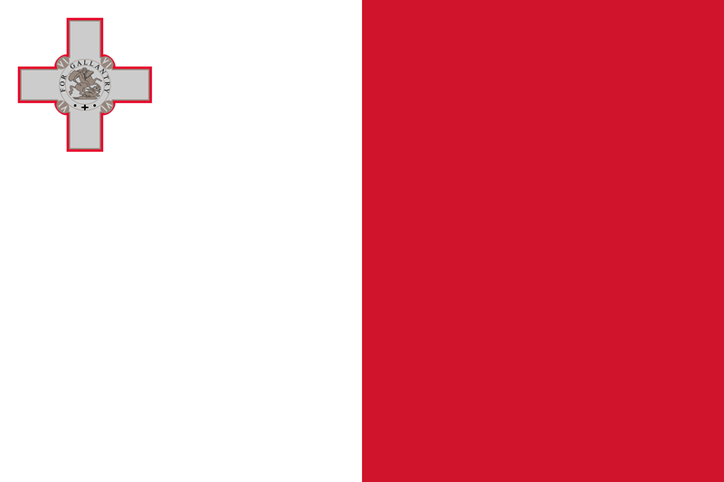 Set complet drapeau Malte