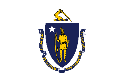 Flagge von Massachusetts - Original