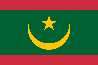 Flagge von Mauretanien - Original