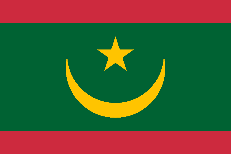 Mauritanië vlag package