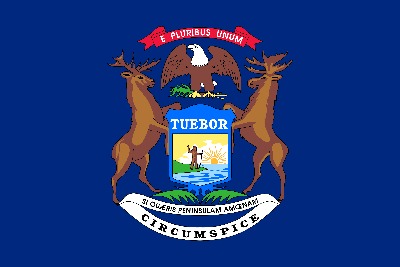 Vlag van Michigan - Origineel