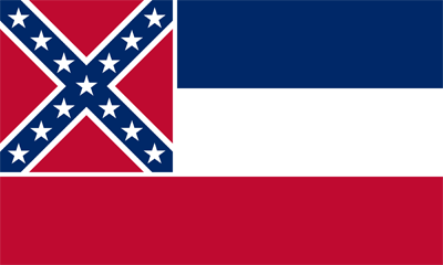 Flagge von Mississippi - Original
