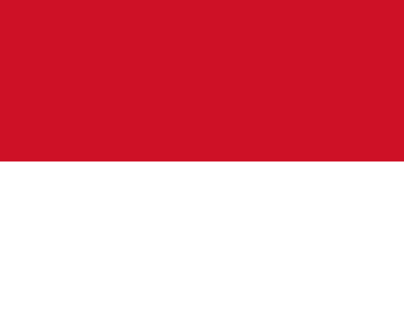 Set complet drapeau Monaco