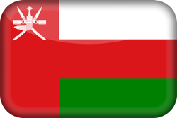 Vlag van Oman - 3D