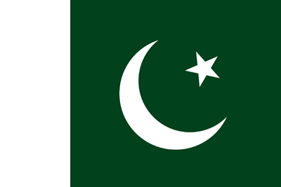 Flagge von Pakistan - Original