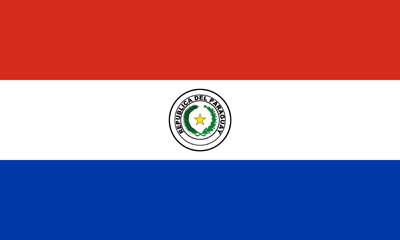 Flagge von Paraguay - Original