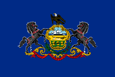 Flagge von Pennsylvania - Original