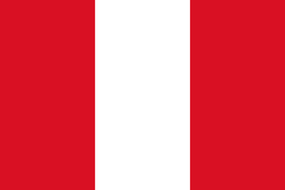 Flagge von Peru - Original