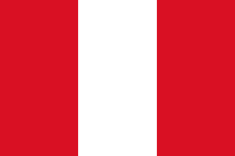 Peru flag package