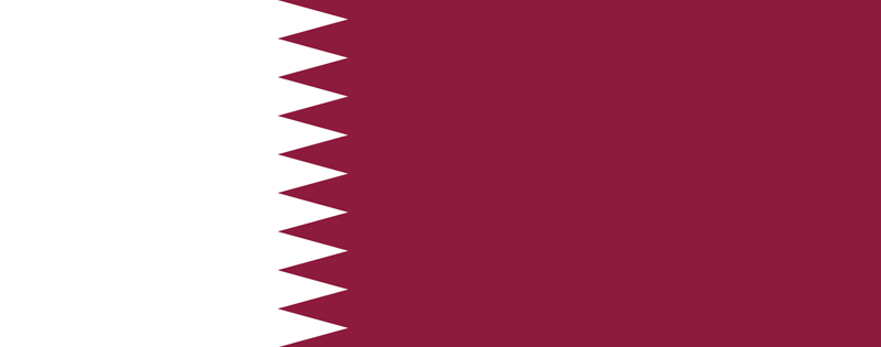 Katar Flagge Paket
