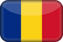 Vlag van Roemenië - 3D