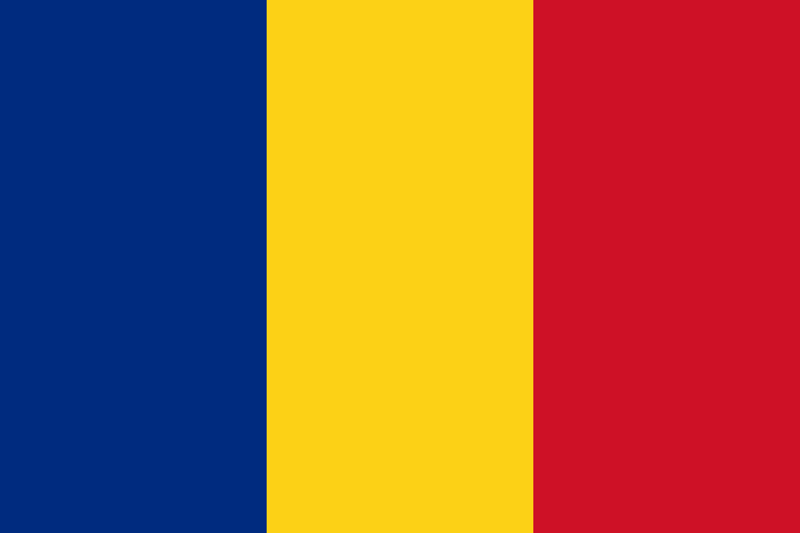 Romania flag package