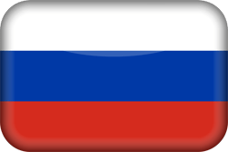 Vlag van Rusland - 3D