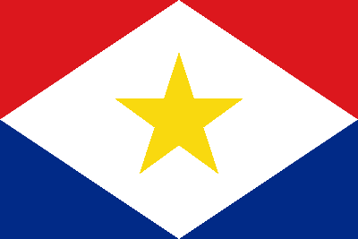 Flagge von Saba - Original