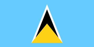 Vlag van Saint Lucia - Origineel
