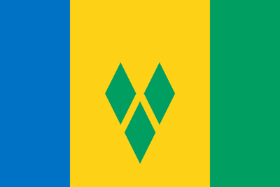 Vlag van Saint Vincent en de Grenadines - Origineel