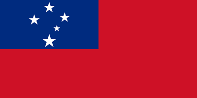 Drapeau des Samoa - Original