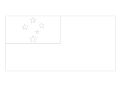 Flag of Samoa - A3