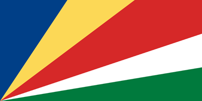 Flagge der Seychellen - Original