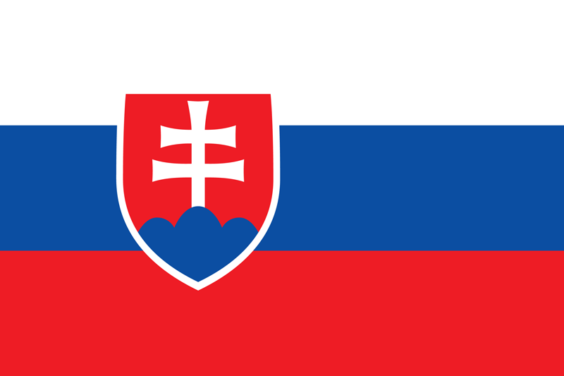 Set complet drapeau Slovaquie