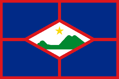 Fahne des Heiligen Eustatius - Original