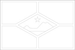 Fahne des Heiligen Eustatius - A3