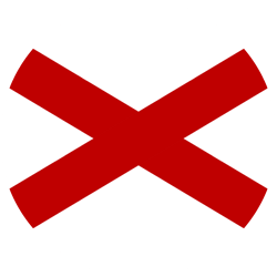 Flagge von St. Patrick - Kreis