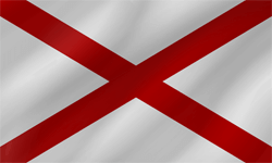 Vlag van Sint-Patrick - Golf