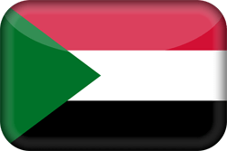 Flag of Sudan - 3D