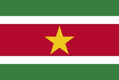 Vlag van Suriname - Origineel