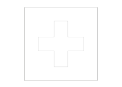 Flag of Switzerland - A4