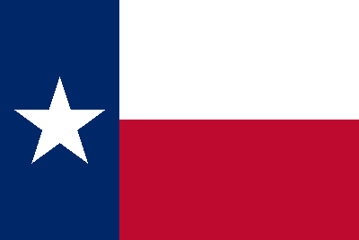 Flagge von Texas - Original