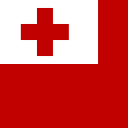 Tonga vlag vector
