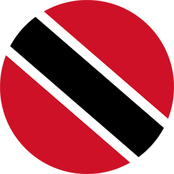 Vlag van Trinidad en Tobago - Rond