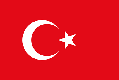 Flagge der Türkei - Original