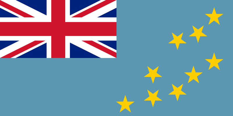 Tuvalu Flagge Paket