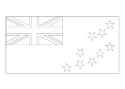 Vlag van Tuvalu - A3