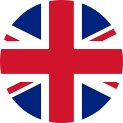 Flag of the United Kingdom - Flag of the United Kingdom of Great Britain and Northern Ireland - Round
