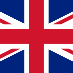 Flagge des Vereinigten Königreichs - Flagge des Vereinigten Königreichs Großbritannien und Nordirland - Quadrat