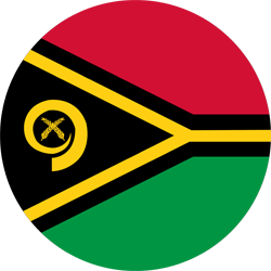 Flagge von Vanuatu - Kreis