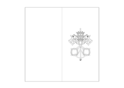 Flagge der Vatikanstadt - Flagge des Heiligen Stuhls - A3