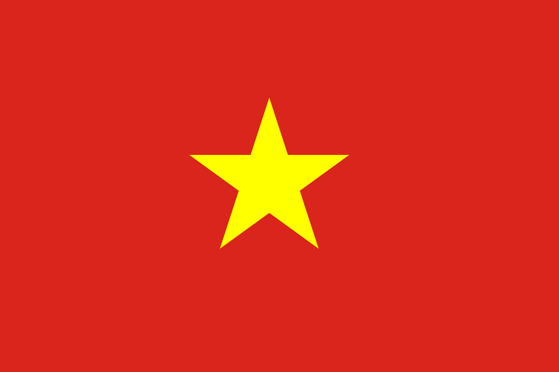 Vietnam vlag package