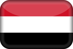 Vlag van Jemen - 3D