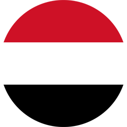 Vlag van Jemen - Rond