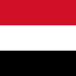 Drapeau du Yémen - Carré