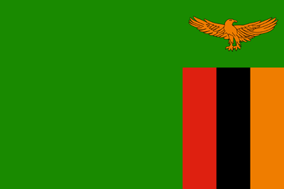 Vlag van Zambia - Origineel