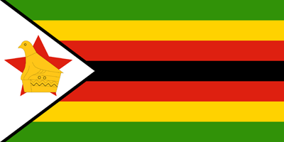 Vlag van Zimbabwe - Origineel